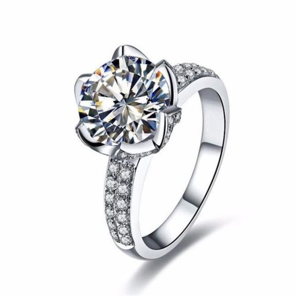 real solid 925 sterling silver wedding rings for women romantic flower shaped inlay 3 carat diamond engagement ring5753063, Slivery;golden
real solid 925 sterling silver wedding rings for women romantic flower shaped inlay 3 carat diamond engagement ring5753063, Slivery;golden