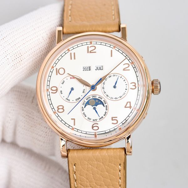 mens automatic watchs 40mm mechanical movement watch sapphire fashion business wristwatch montre de luxe, Slivery;brown
mens automatic watchs 40mm mechanical movement watch sapphire fashion business wristwatch montre de luxe, Slivery;brown