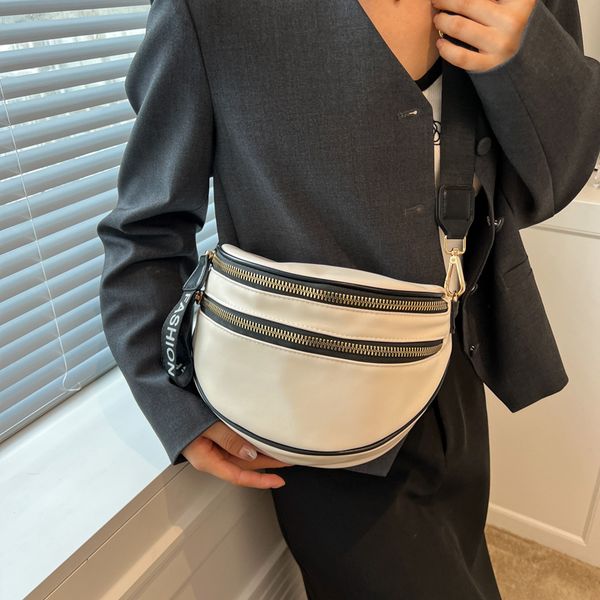 waist bags semicircle bag fashion leather fanny pack ladies sense of luxury crossbody chest saddle female belt 230713
waist bags semicircle bag fashion leather fanny pack ladies sense of luxury crossbody chest saddle female belt 230713
