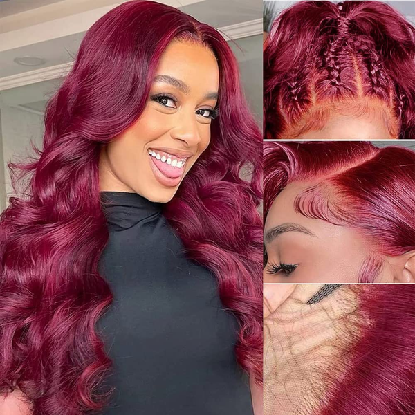 99j burgundy lace front wigs human hair 13x4 13x6x1 body wave wig colored virgin transparent wig 180%, Black;brown
99j burgundy lace front wigs human hair 13x4 13x6x1 body wave wig colored virgin transparent wig 180%, Black;brown