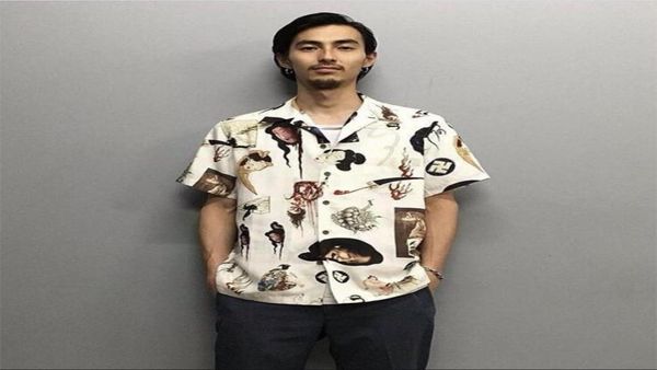 men039s casual shirts nice dream thin wacko maria short shirt ghost men women hawaii beach 42522645592899, White;black
men039s casual shirts nice dream thin wacko maria short shirt ghost men women hawaii beach 42522645592899, White;black