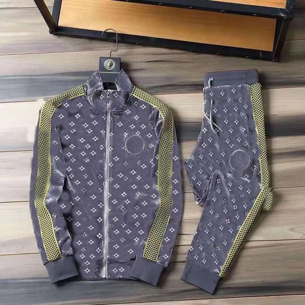 2023 new designers mens tracksuits fashion brand men running track suit spring autumn men's two-piece sportswear casual style suits 50, Gray
2023 new designers mens tracksuits fashion brand men running track suit spring autumn men's two-piece sportswear casual style suits 50, Gray