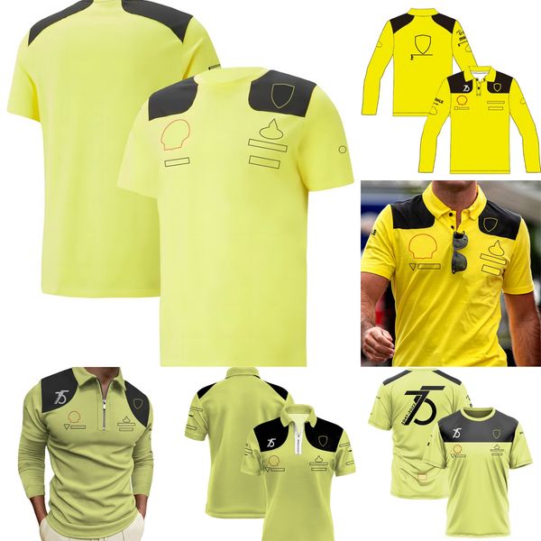f1 official t-shirt formula 1 75th celebrations special edition yellow t-shirt summer racing fans fashion car logo printing t-shirt
f1 official t-shirt formula 1 75th celebrations special edition yellow t-shirt summer racing fans fashion car logo printing t-shirt