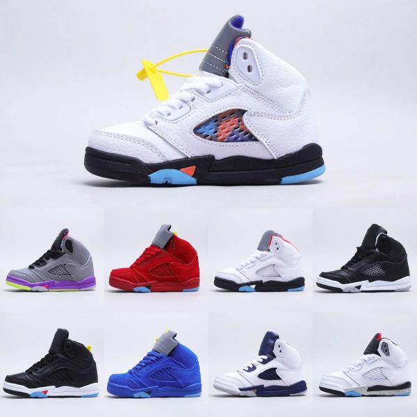 excellent toddler 2023 kids shoes infant designer calssic 5 rainbow for boys girls baby children j5 white blue grey blue red casual sneakers, Black
excellent toddler 2023 kids shoes infant designer calssic 5 rainbow for boys girls baby children j5 white blue grey blue red casual sneakers, Black