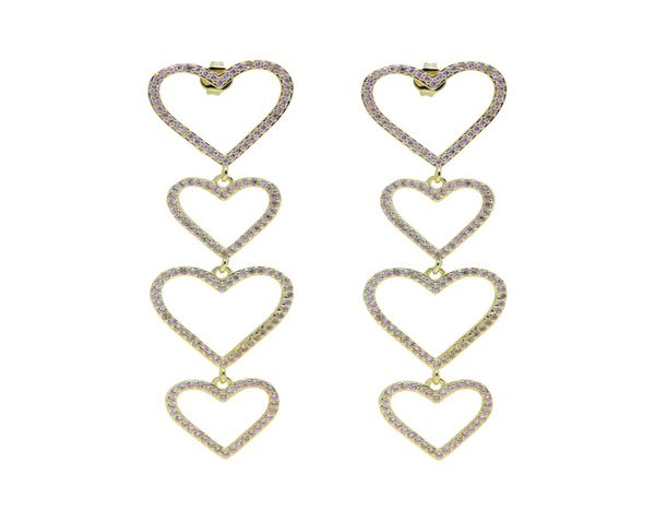 blue pink white 3 colors cubic zirconia hollow heart charm 4pcs gold colorful heart dangle dangling long earring3712011, Golden;silver
blue pink white 3 colors cubic zirconia hollow heart charm 4pcs gold colorful heart dangle dangling long earring3712011, Golden;silver