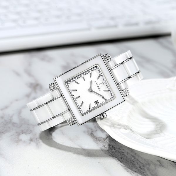 women s watches oupai 2023 arrival square fashion and causal white ceramic watch women quartz waterproof ice out bling wristwatch 230714, Slivery;golden
women s watches oupai 2023 arrival square fashion and causal white ceramic watch women quartz waterproof ice out bling wristwatch 230714, Slivery;golden