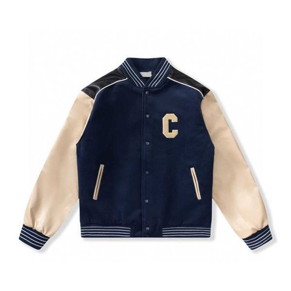 2023 mens designer jacket men coats flight jacke baseball uniform letter c embroidery pu leather comfortable pearl clasp fashion men's, Black;brown
2023 mens designer jacket men coats flight jacke baseball uniform letter c embroidery pu leather comfortable pearl clasp fashion men's, Black;brown