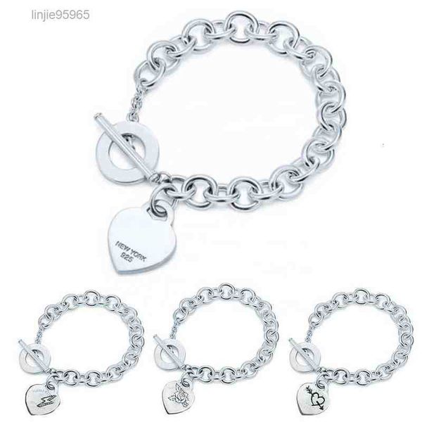 new heart-shaped bracelet s925 sterling silver 1 womens tf style buckle rose bright love g2205102222, Golden;silver
new heart-shaped bracelet s925 sterling silver 1 womens tf style buckle rose bright love g2205102222, Golden;silver