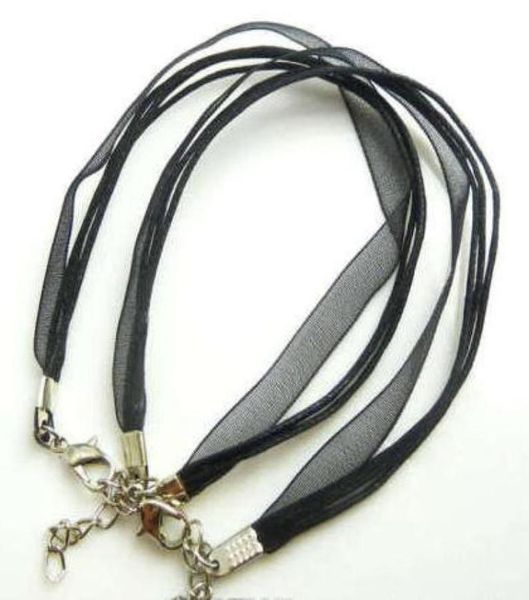 fashion black organza voile ribbon necklaces pendants chains cord 18 jewelry diy making1951098, White;red
fashion black organza voile ribbon necklaces pendants chains cord 18 jewelry diy making1951098, White;red