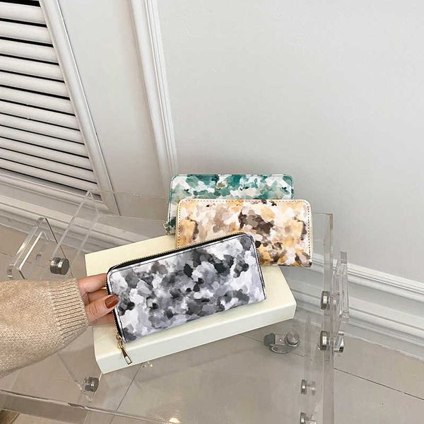 2023 long marble wallet women's wallet minimalist card bag handheld long zipper change bag tide
2023 long marble wallet women's wallet minimalist card bag handheld long zipper change bag tide