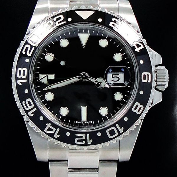 men ceramic bezel mens watches 40mm automatic movement watch luminous sapphire waterproof sports fashion 116710 wristwatches, Slivery;brown
men ceramic bezel mens watches 40mm automatic movement watch luminous sapphire waterproof sports fashion 116710 wristwatches, Slivery;brown