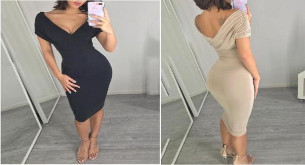 brand new women039s short sleeve dress deep vneck pure color party dress club clothes1806146, White;black
brand new women039s short sleeve dress deep vneck pure color party dress club clothes1806146, White;black