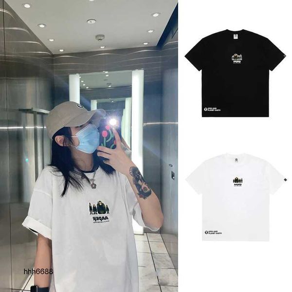 2023 men's and women's fashion t-shirts trend brand ape head cartoon print short sleeve summer couple round neck casual half sleev, White;black
2023 men's and women's fashion t-shirts trend brand ape head cartoon print short sleeve summer couple round neck casual half sleev, White;black