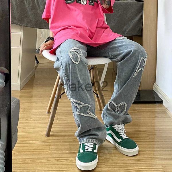 men's jeans love jeans men's summer straight tube american hiphop fried street pants high street style national fashion perforated, Blue
men's jeans love jeans men's summer straight tube american hiphop fried street pants high street style national fashion perforated, Blue