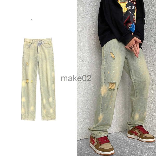 men's jeans 2022 men's fashion vintage hole washed color straight casual pants streetwear stretch slim fit jeans biker denim trous, Blue
men's jeans 2022 men's fashion vintage hole washed color straight casual pants streetwear stretch slim fit jeans biker denim trous, Blue