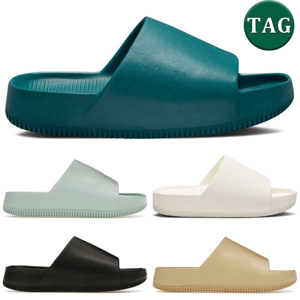 2023 calm slide slippers men women black sesame sail geode teal jade ice mens trainers outdoor sports sneakers sliders
2023 calm slide slippers men women black sesame sail geode teal jade ice mens trainers outdoor sports sneakers sliders