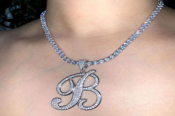 customize name jewelry iced out bling cz tennis chain all 26 initial alphabet letter necklace2283551, Silver
customize name jewelry iced out bling cz tennis chain all 26 initial alphabet letter necklace2283551, Silver