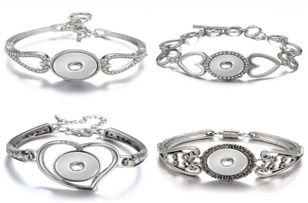 new fashion silver plated hollow rhinestone hearts snap bracelet bangle 22cm fit 18mm snap button jewelry whole11616235, Golden;silver
new fashion silver plated hollow rhinestone hearts snap bracelet bangle 22cm fit 18mm snap button jewelry whole11616235, Golden;silver