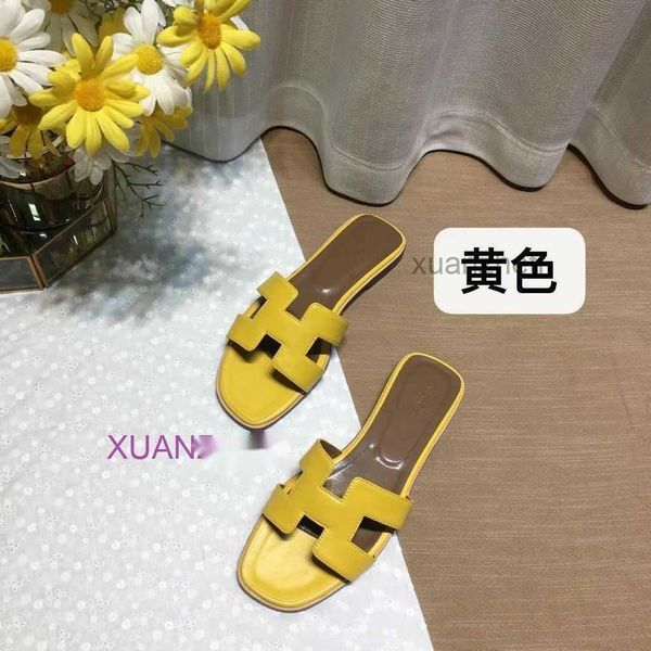 bear her h-tow leather shoes slipper women's slippers oran designer sandal higversion versatile color matching wearing flat bottomed be
bear her h-tow leather shoes slipper women's slippers oran designer sandal higversion versatile color matching wearing flat bottomed be
