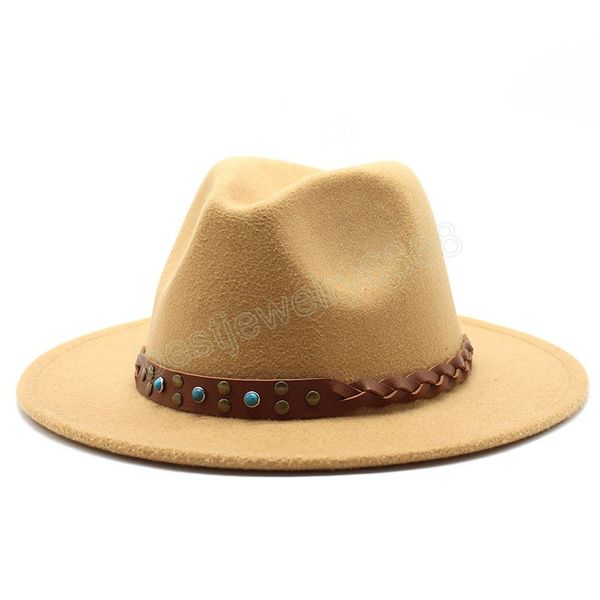 women men wool vintage gangster trilby felt fedora hat with wide brim solid belt gentleman elegant lady winter autumn jazz cap, Blue;gray
women men wool vintage gangster trilby felt fedora hat with wide brim solid belt gentleman elegant lady winter autumn jazz cap, Blue;gray
