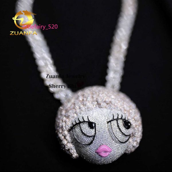 pendant necklaces stylish new design miami cuban chain link 2.5" width 925 silver custom hip hop iced out pendant with moissanite diamo
pendant necklaces stylish new design miami cuban chain link 2.5" width 925 silver custom hip hop iced out pendant with moissanite diamo