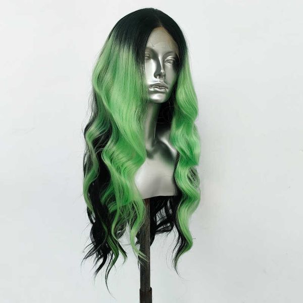 nxy synthetic lace wig highlight lace front wigs body wave omber black/green lace frontal wigs high temperature fiber wigs 230524, Black;brown
nxy synthetic lace wig highlight lace front wigs body wave omber black/green lace frontal wigs high temperature fiber wigs 230524, Black;brown