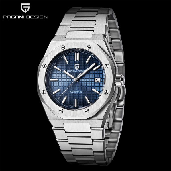 other watches pagani design 2023 40mm men automatic mechanical sapphire glass stainless steel 100m waterproof clock reloj hombre 230714, Slivery;black
other watches pagani design 2023 40mm men automatic mechanical sapphire glass stainless steel 100m waterproof clock reloj hombre 230714, Slivery;black