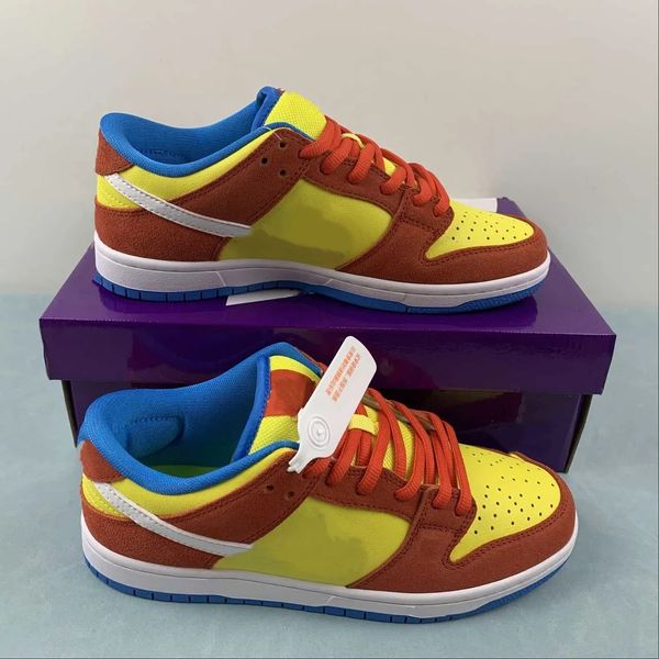 sb designer sports shoes dnks low bart simpson red yellow men women luxury outdoor sneakers basketball shoes fast delivery with box
sb designer sports shoes dnks low bart simpson red yellow men women luxury outdoor sneakers basketball shoes fast delivery with box