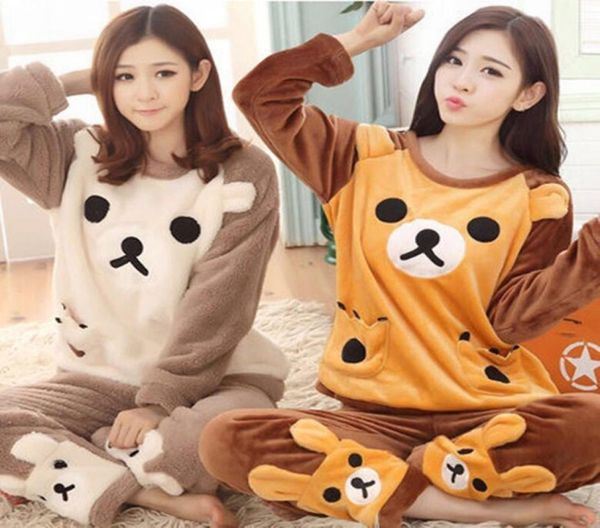 women039s sleepwear pajamas sets winter thickened warm flannel longsleeved cartoon 2pcs home clothes suit for girls women pija9306196, Black;red
women039s sleepwear pajamas sets winter thickened warm flannel longsleeved cartoon 2pcs home clothes suit for girls women pija9306196, Black;red