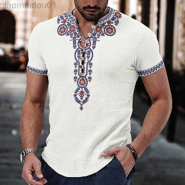 men's t-shirts 2023 summer short sleeve buttoned casual tees mens vintage pattern printed t-shirts fashion men clothes leisure patchwor, White;black
men's t-shirts 2023 summer short sleeve buttoned casual tees mens vintage pattern printed t-shirts fashion men clothes leisure patchwor, White;black