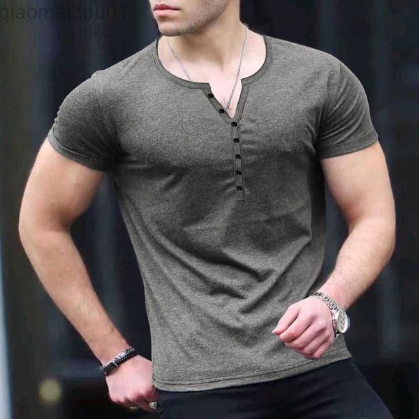 men's t-shirts casual henry neck t shirt men pure color short sleeve buttoned t-shirts 2023 summer leisure slim fit pullover tee mens c, White;black
men's t-shirts casual henry neck t shirt men pure color short sleeve buttoned t-shirts 2023 summer leisure slim fit pullover tee mens c, White;black