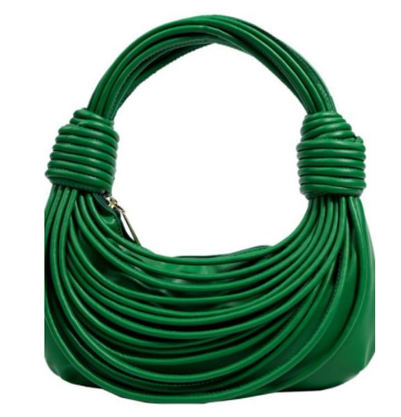 hand-woven bread pu leather handle satchel noodles underarm bag
hand-woven bread pu leather handle satchel noodles underarm bag