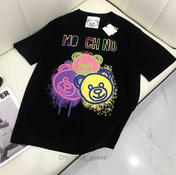 summer designer womens moschino t shirts italian luxury brands tees cartoon bear stamp loose cotton round neck for outdoor leisure 5 g787, White
summer designer womens moschino t shirts italian luxury brands tees cartoon bear stamp loose cotton round neck for outdoor leisure 5 g787, White