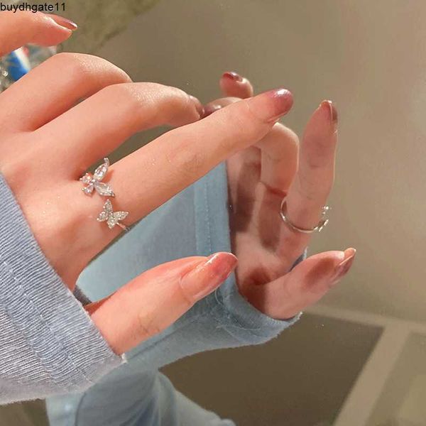 fashion accessories ice oxygen fairy korean butterfly open ring personalized for women design small and luxury high grade feeling index fing, Silver
fashion accessories ice oxygen fairy korean butterfly open ring personalized for women design small and luxury high grade feeling index fing, Silver