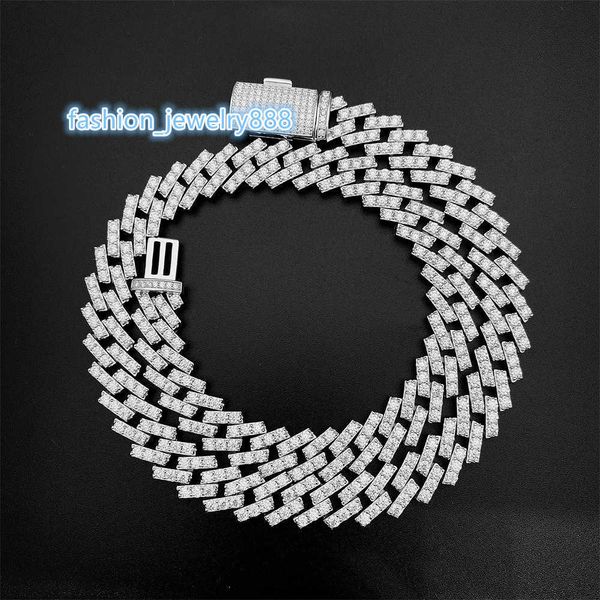 strands strings hip hop men's 925 sterling silver 13mm single row mosan diamond cuban chain necklace men's necklace fashion full d, Black
strands strings hip hop men's 925 sterling silver 13mm single row mosan diamond cuban chain necklace men's necklace fashion full d, Black