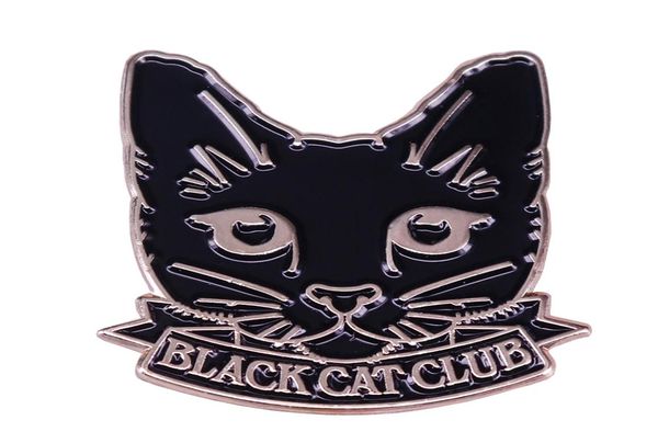 black cat club pin crazy cat lady brooch perfect cat lover collection9032208, Gray
black cat club pin crazy cat lady brooch perfect cat lover collection9032208, Gray
