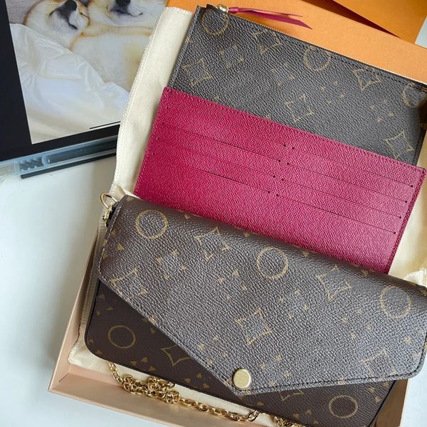 5a luxury shoulder wallet mini wallet crossbody designer bag women handbag brain flower genuine leather pattern
5a luxury shoulder wallet mini wallet crossbody designer bag women handbag brain flower genuine leather pattern