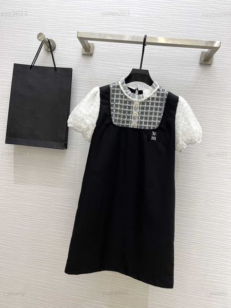 women designer clothing fashion lady dresses lace standing collar design girl dress size s-l splicing design girl skirt, Black;gray
women designer clothing fashion lady dresses lace standing collar design girl dress size s-l splicing design girl skirt, Black;gray