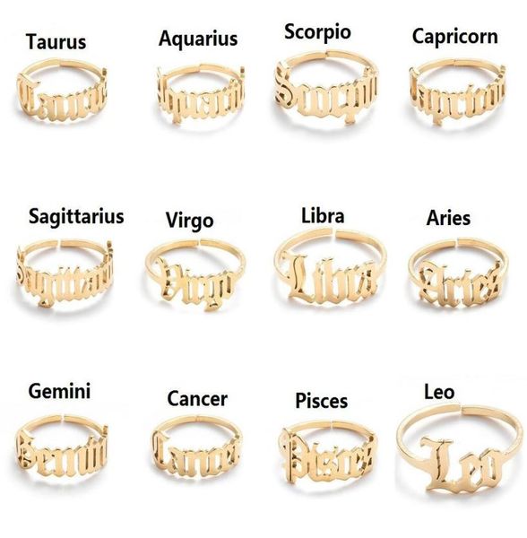 adjustable stainless steel rings 12 constellations letter ring for woman opening wedding zodiac finger ring birthday jewelry gift2688727, Silver
adjustable stainless steel rings 12 constellations letter ring for woman opening wedding zodiac finger ring birthday jewelry gift2688727, Silver