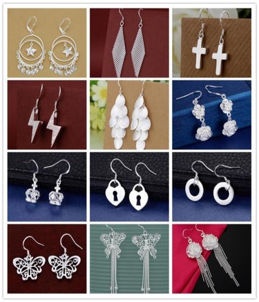 whole low 925 sterling silver plated stars heart cross drop earrings fashion party jewelry for women mix order 9209400
whole low 925 sterling silver plated stars heart cross drop earrings fashion party jewelry for women mix order 9209400