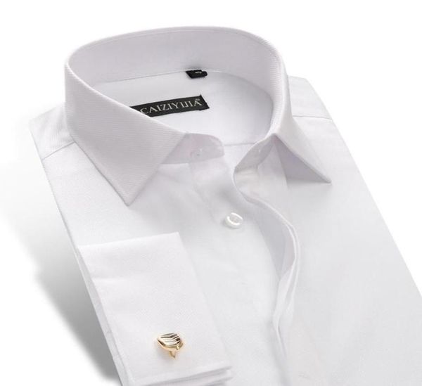 men039s long sleeve slim fit french cuff dress shirt comfortable twill solid formal tuxedo shirtscufflinks included random6847170, White;black
men039s long sleeve slim fit french cuff dress shirt comfortable twill solid formal tuxedo shirtscufflinks included random6847170, White;black