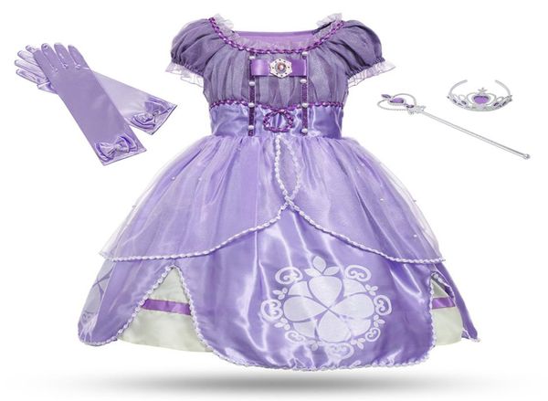 4 styles purple girls sofia princess costume children 5 layers floral sophia party gown girl for halloween fancy dress up outfit c1447735, Red;yellow
4 styles purple girls sofia princess costume children 5 layers floral sophia party gown girl for halloween fancy dress up outfit c1447735, Red;yellow