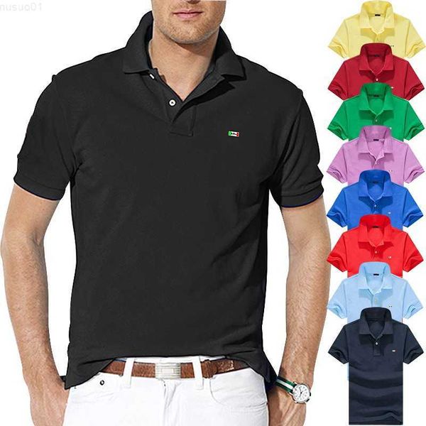 men's t-shirts summer cotton men's lapel polo shirt breathable short sleeve casual fashion fit t-shirt large size xs-5xl l230715, White;black
men's t-shirts summer cotton men's lapel polo shirt breathable short sleeve casual fashion fit t-shirt large size xs-5xl l230715, White;black