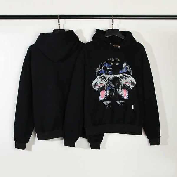 men and women with the same hoodie fashion kanyeey hellstar travis two-headed evil dog lightning bull head vintage to do old to destroy the, Black
men and women with the same hoodie fashion kanyeey hellstar travis two-headed evil dog lightning bull head vintage to do old to destroy the, Black