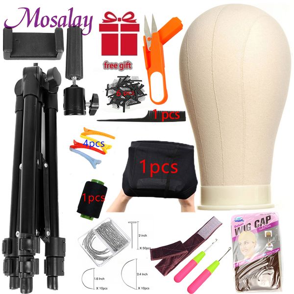 wig stand adjustable mannequin head support tripod with canvas block used to make wigs and display modeling mannequin head training support, White
wig stand adjustable mannequin head support tripod with canvas block used to make wigs and display modeling mannequin head training support, White