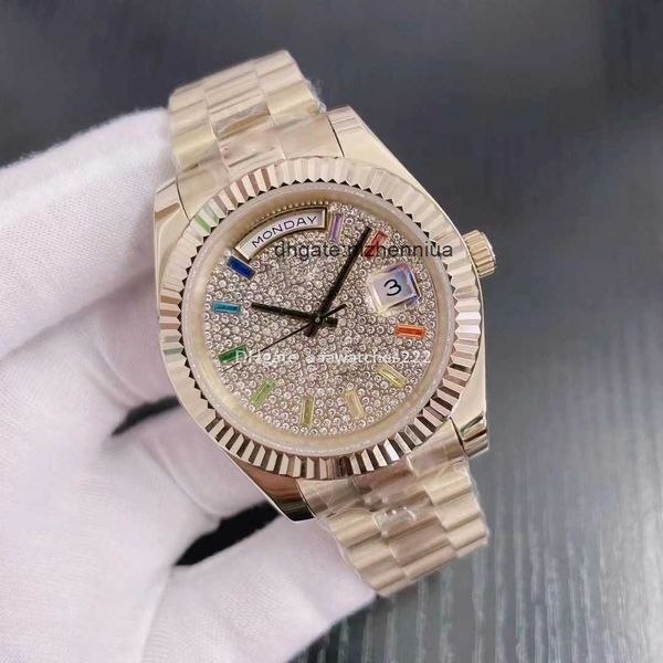 watches automatic mechanical calendar men's display colorful square mosan diamond tight screw in bottom 40mm stainless steel bracelet s, Slivery;golden
watches automatic mechanical calendar men's display colorful square mosan diamond tight screw in bottom 40mm stainless steel bracelet s, Slivery;golden