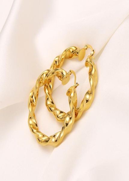 18k gold gf ed hoop earrings women 40mm big chunky thick heavy 6772840, Golden;silver
18k gold gf ed hoop earrings women 40mm big chunky thick heavy 6772840, Golden;silver