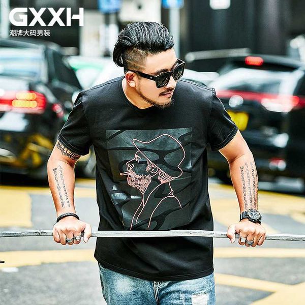 men's t-shirts gxxh summer big tall men's short sleeved t-shirt plus size fat guy oversized smoking man printed tee shirt 7xl 6xl, White;black
men's t-shirts gxxh summer big tall men's short sleeved t-shirt plus size fat guy oversized smoking man printed tee shirt 7xl 6xl, White;black