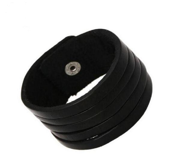 punk rock genuine cow leather cuff bracelet multilayer black cowhide male hand wrap bracelet wristband bangle for men jewelry6249346, White
punk rock genuine cow leather cuff bracelet multilayer black cowhide male hand wrap bracelet wristband bangle for men jewelry6249346, White