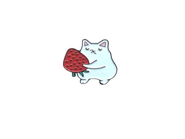 japanese style cute cartoon white cats fruit strawberry apple personalized creative oil drop pin badge brooch5682361, Gray
japanese style cute cartoon white cats fruit strawberry apple personalized creative oil drop pin badge brooch5682361, Gray